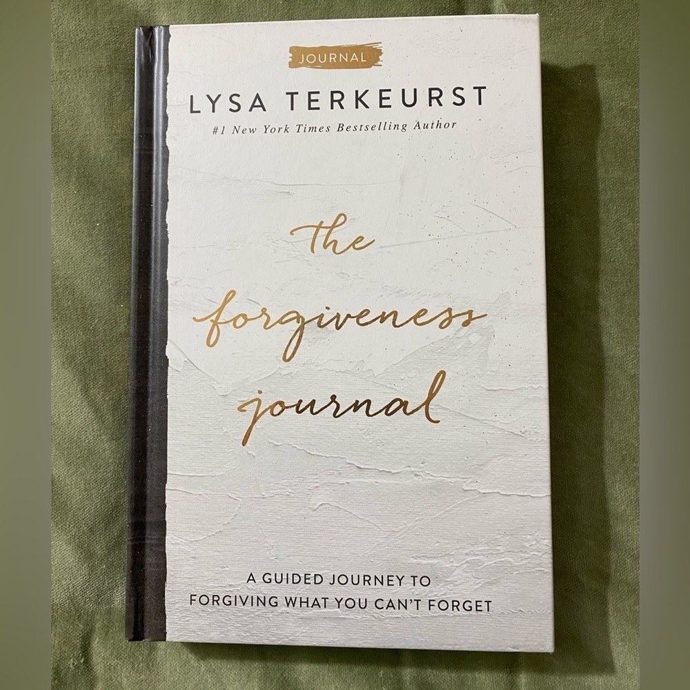 The forgiveness journal book hardback